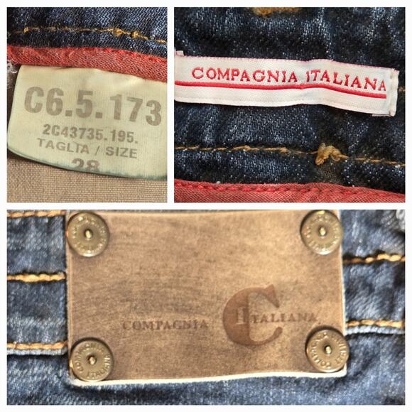 Compagnia Italiana Mini Skirt size 28 - Picture 3 of 3